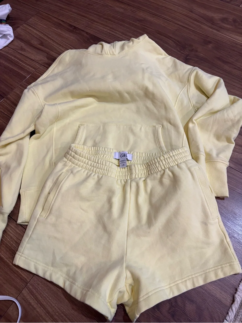 Light Yellow Girls Lounge‎ Set